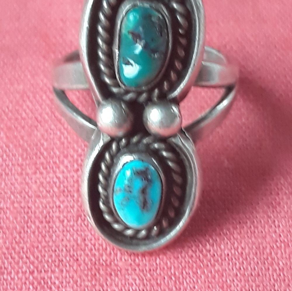 Native Americano Sterling Silver Ring - image 4
